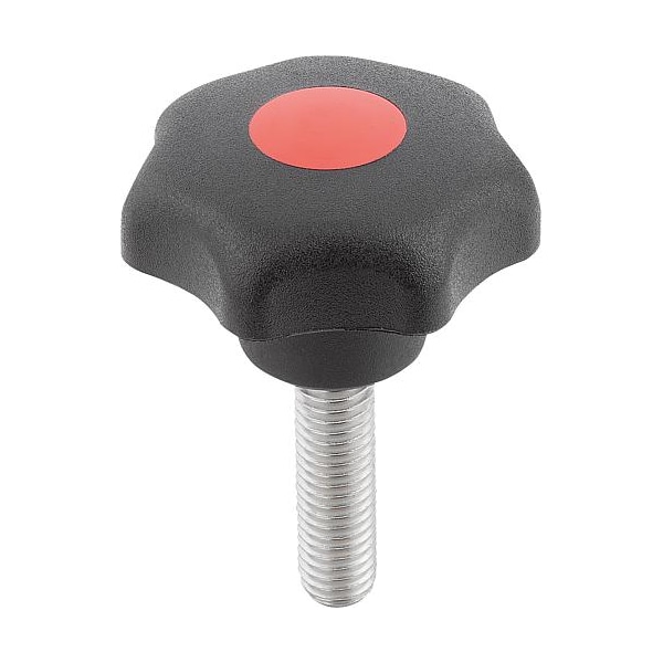 Kipp Star Grips steel parts stainless similar to DIN 6336, Style L, metric K0154.4066X30 - main